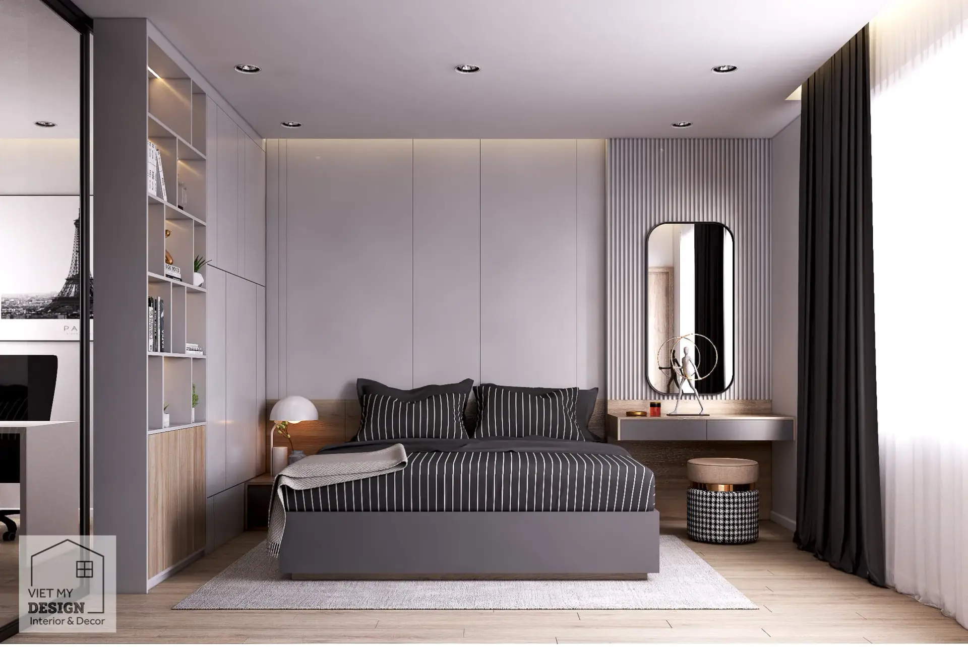 Interior Bedroom Scene