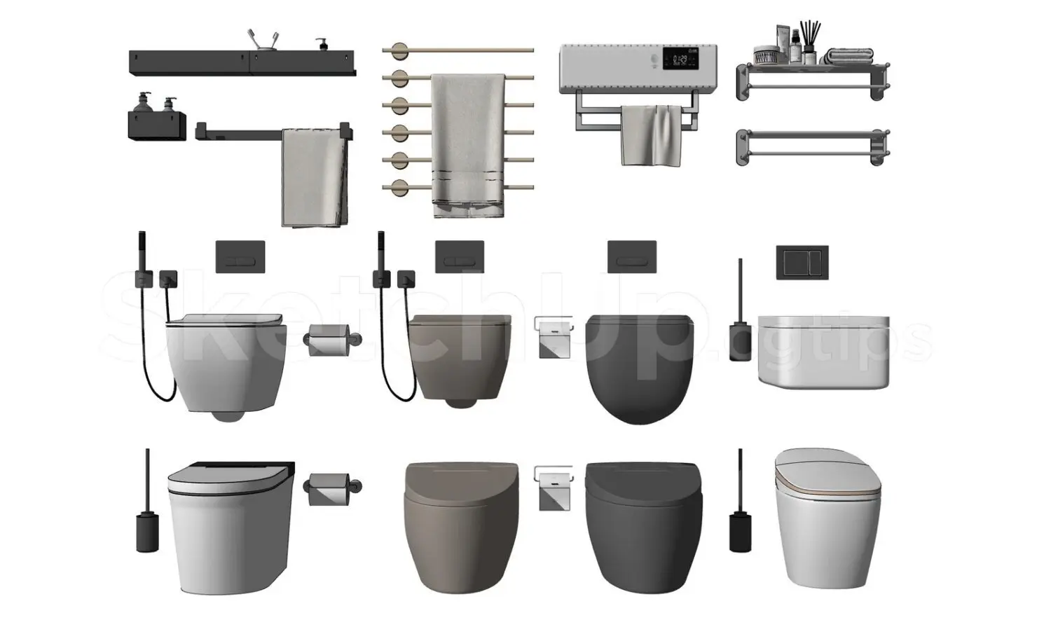 Toilet Bowl — preview 1 (cgtips, CC0)