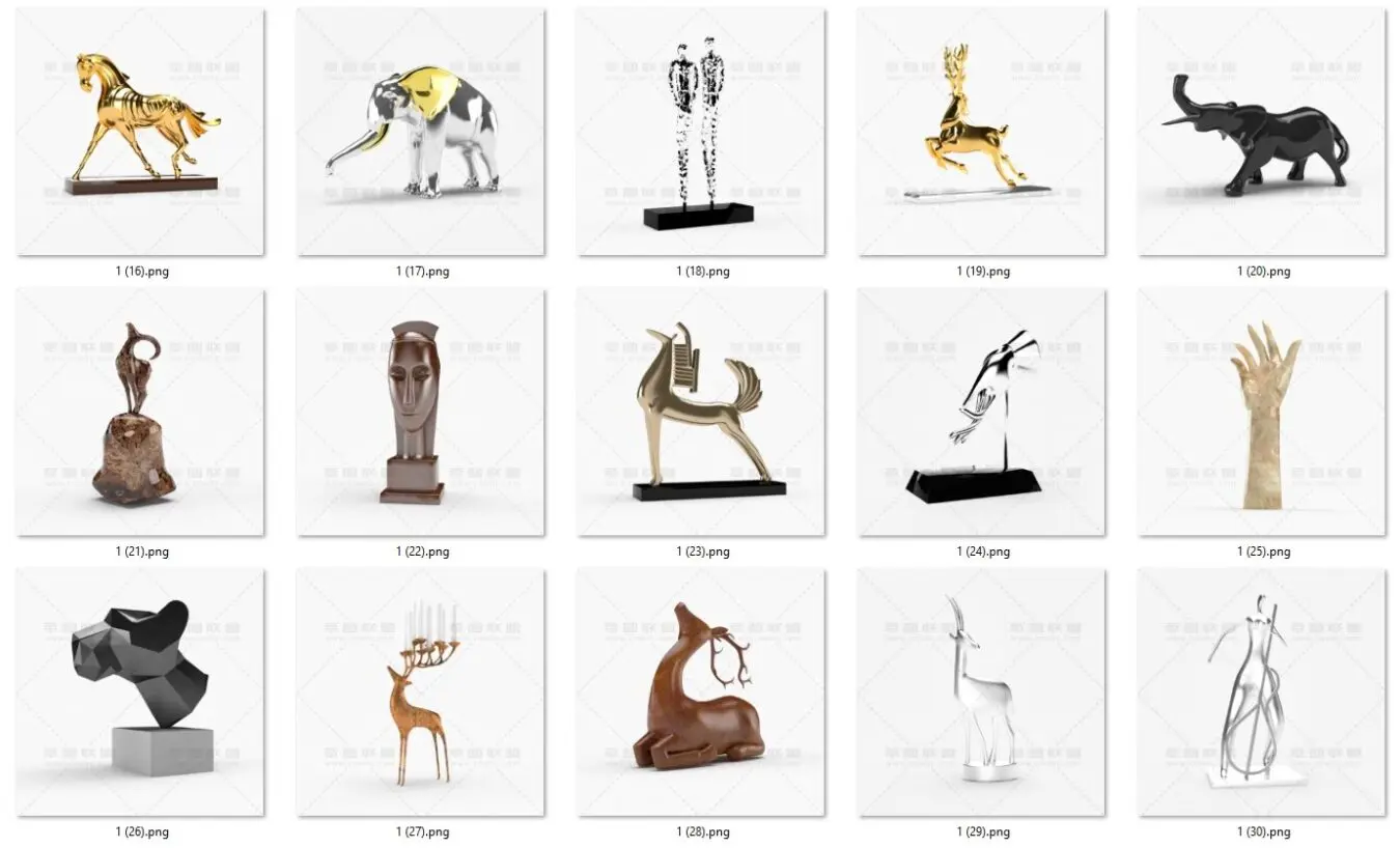 Sculpture Decor — preview 1 (cgtips)