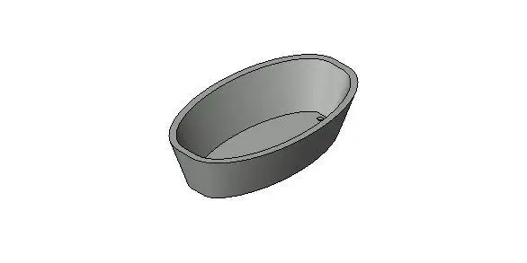 Simple Freestanding Tub