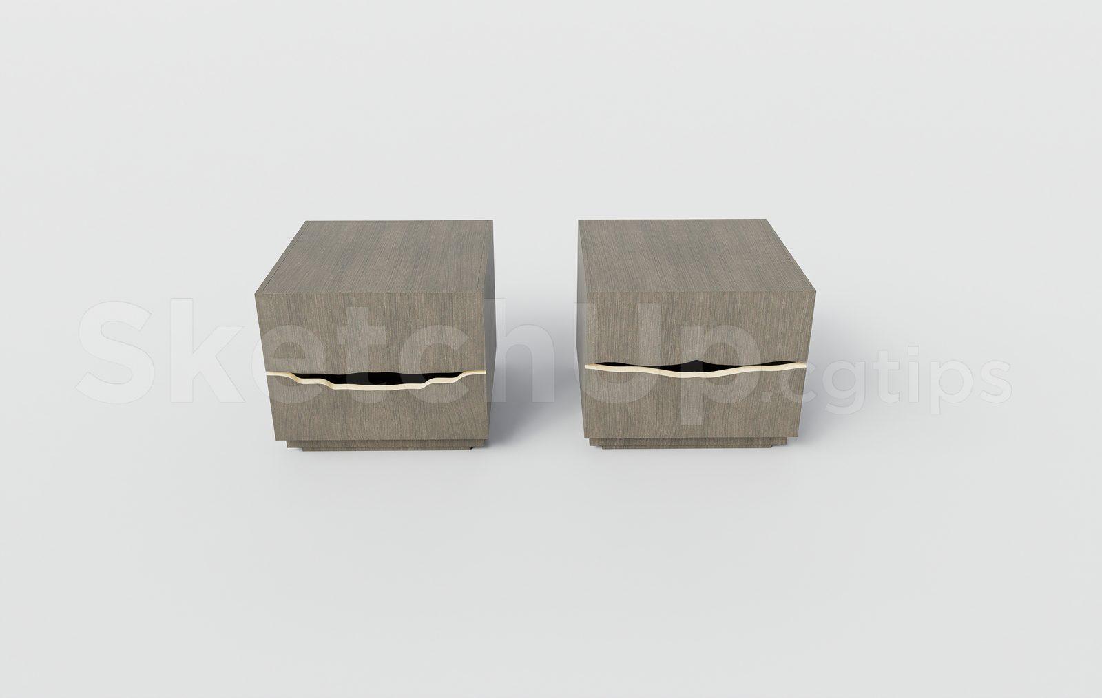 Bed Side Table — preview 1 (cgtips)