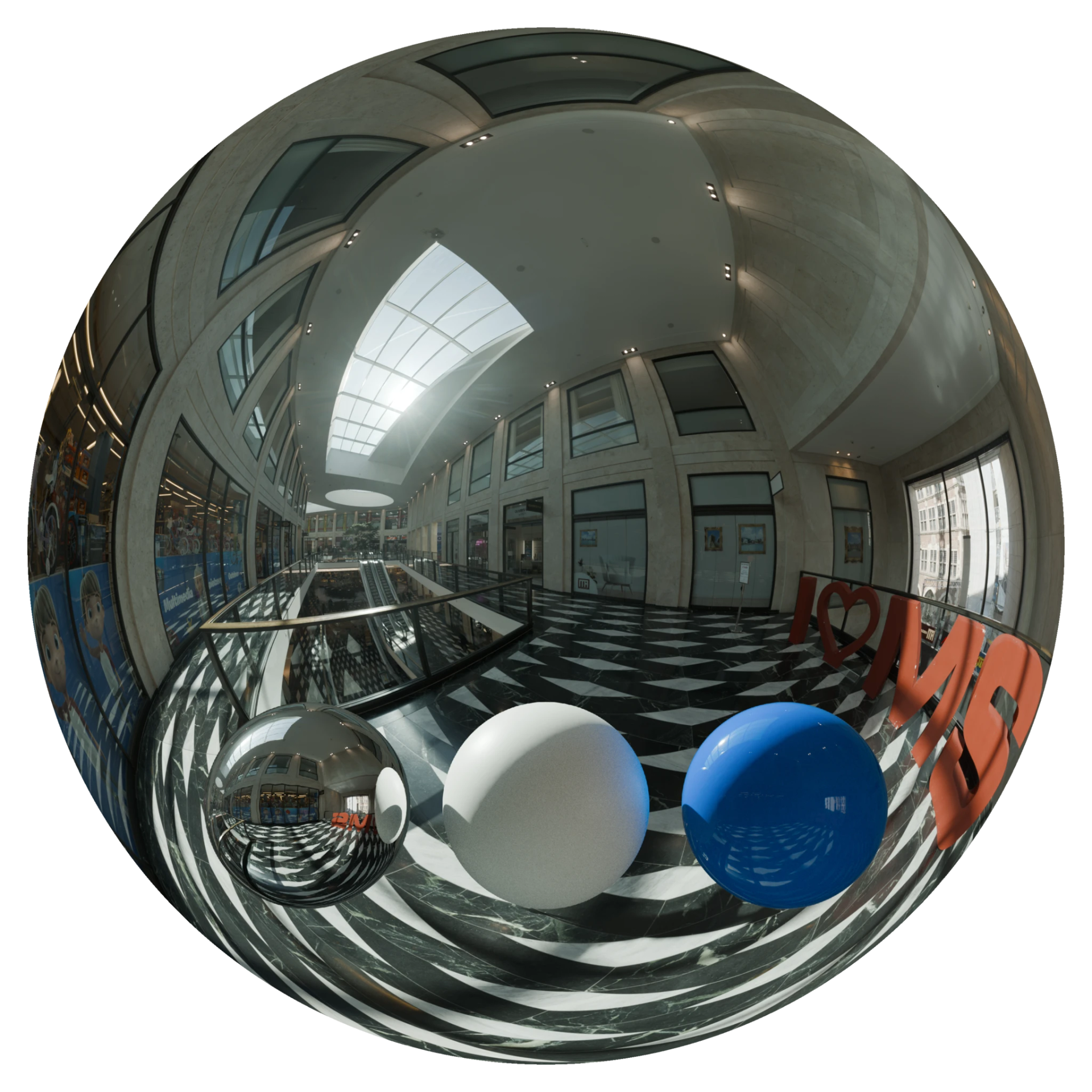 Indoor Environment HDRI 014