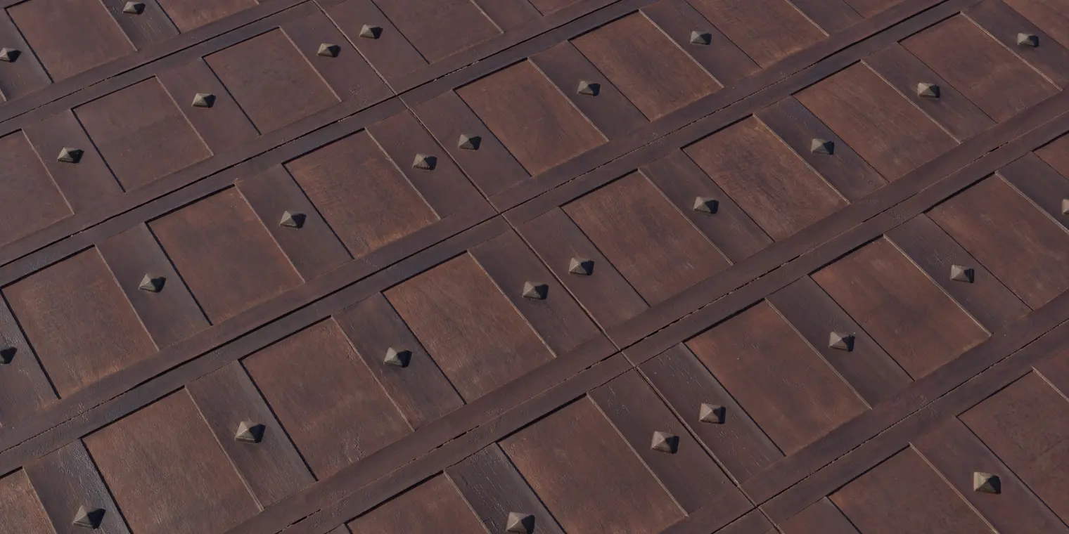 Wooden Garage Door