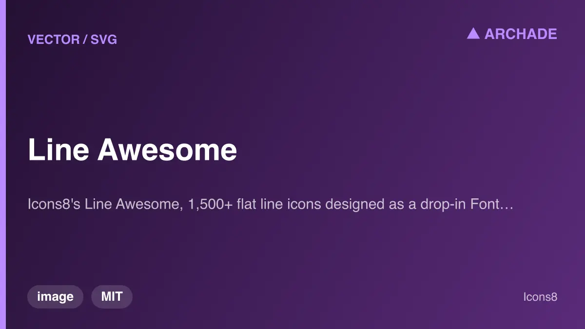Line Awesome