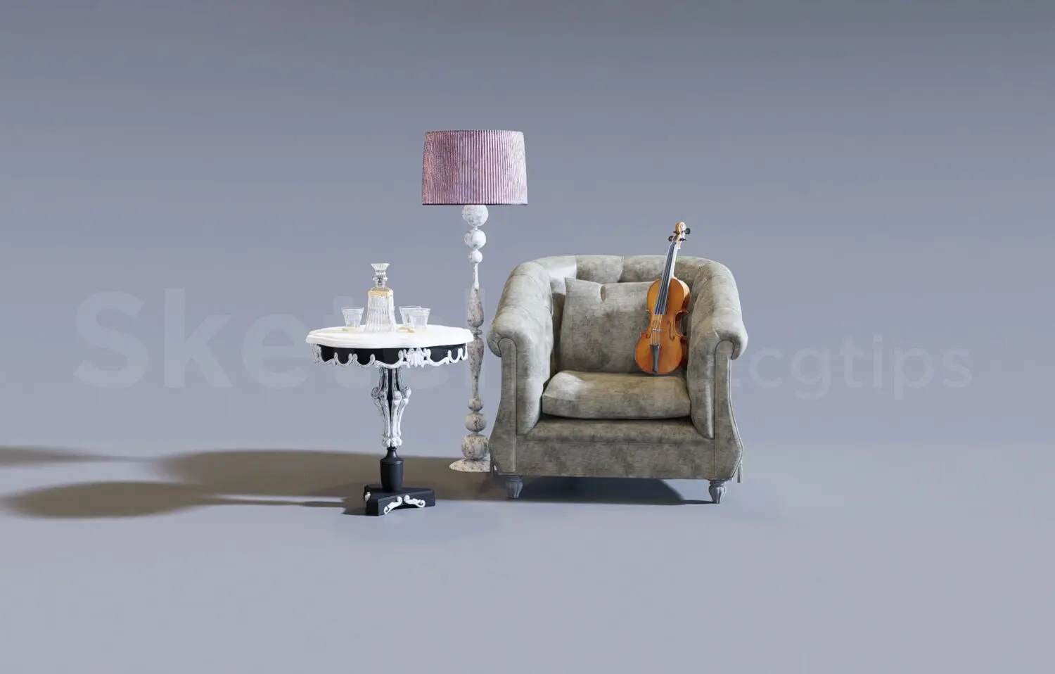 Armchair — preview 1 (cgtips, CC0)
