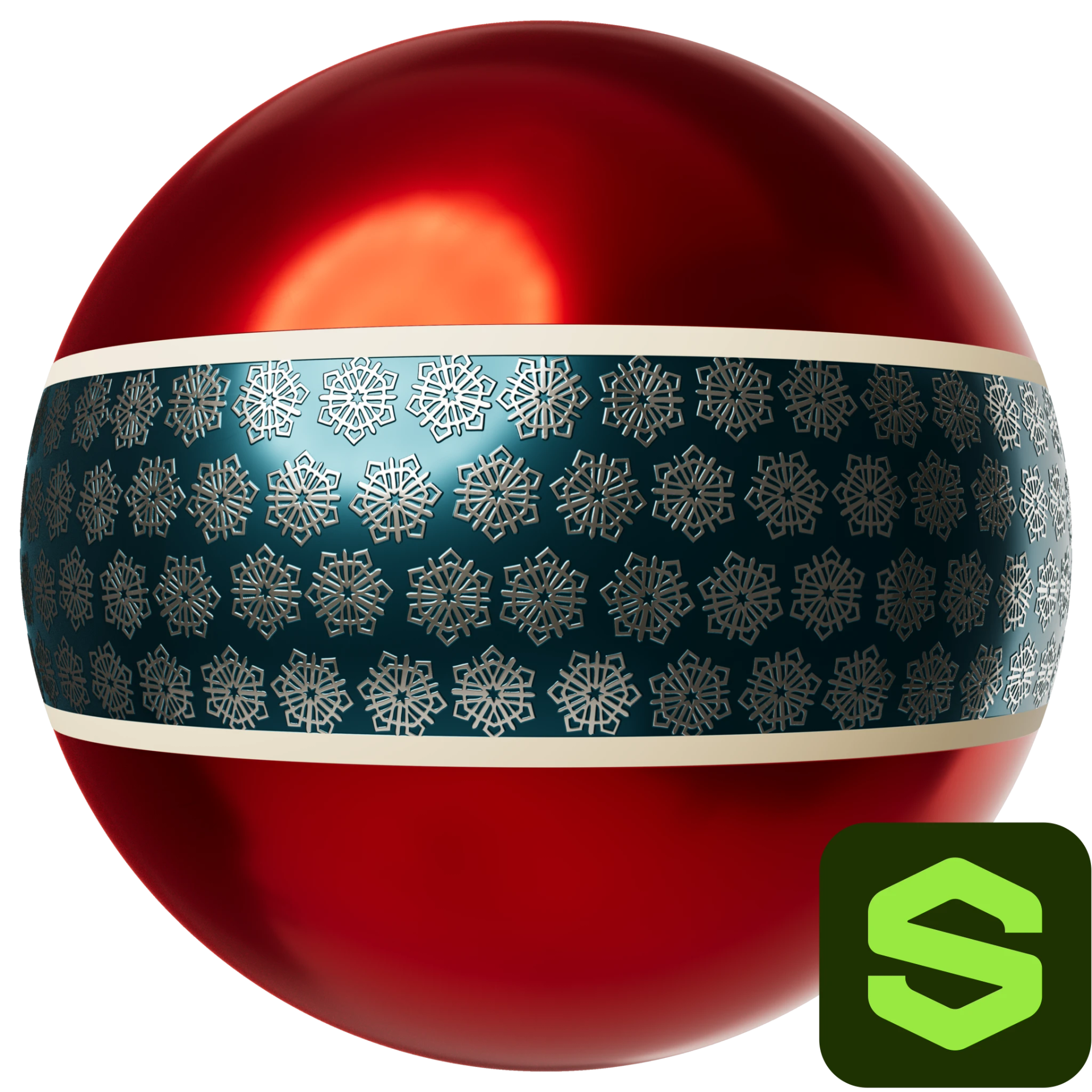 Christmas Tree Ornament Substance 004