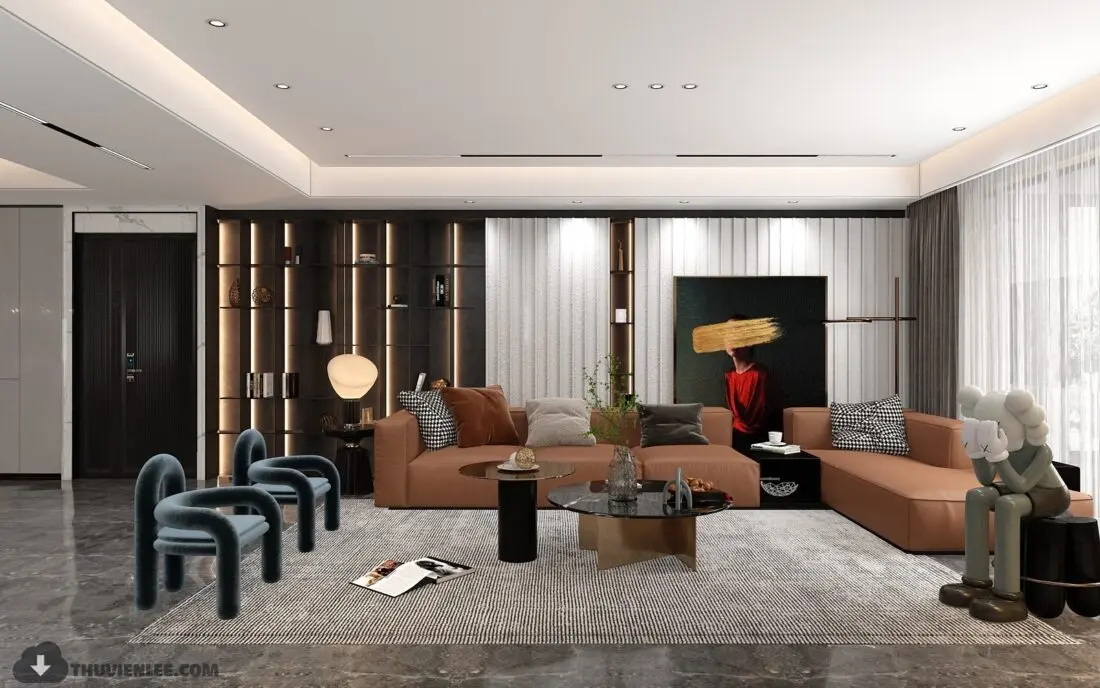 Interior Scene Model Livingroom 571