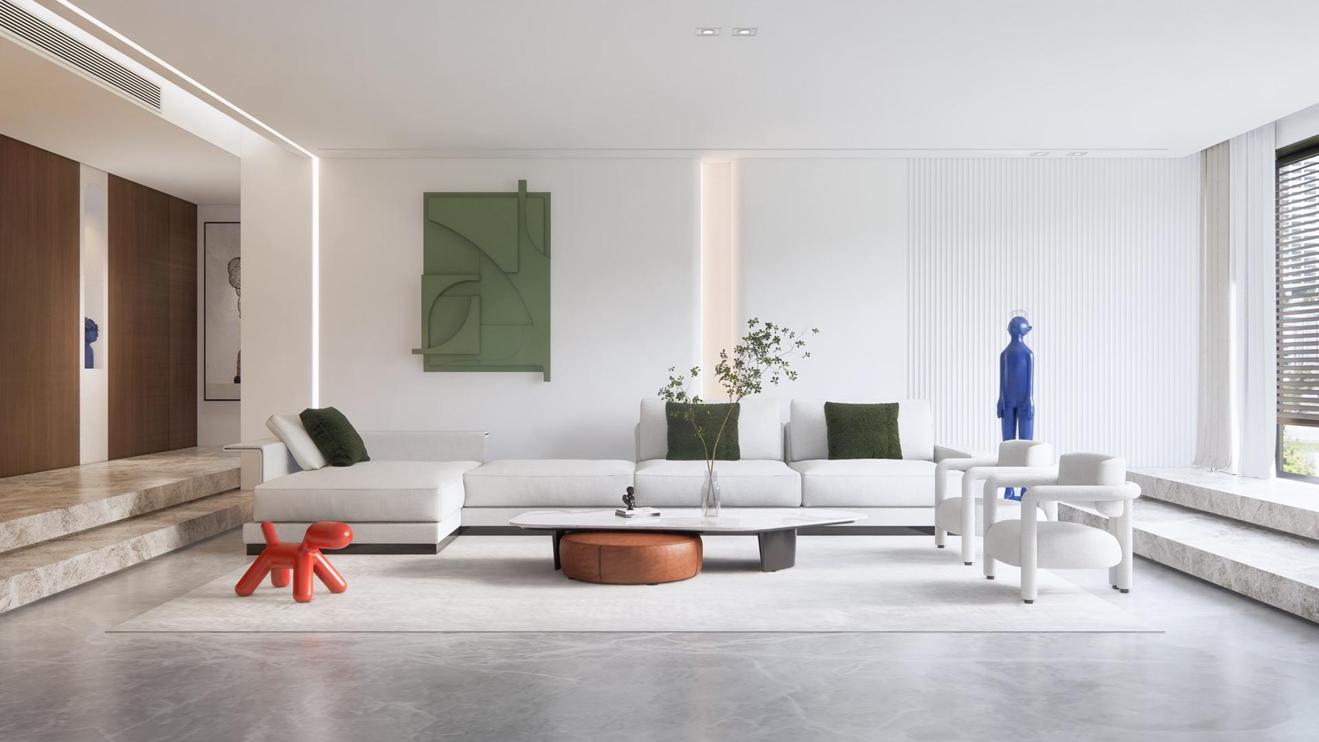 Interior Livingroom Scene