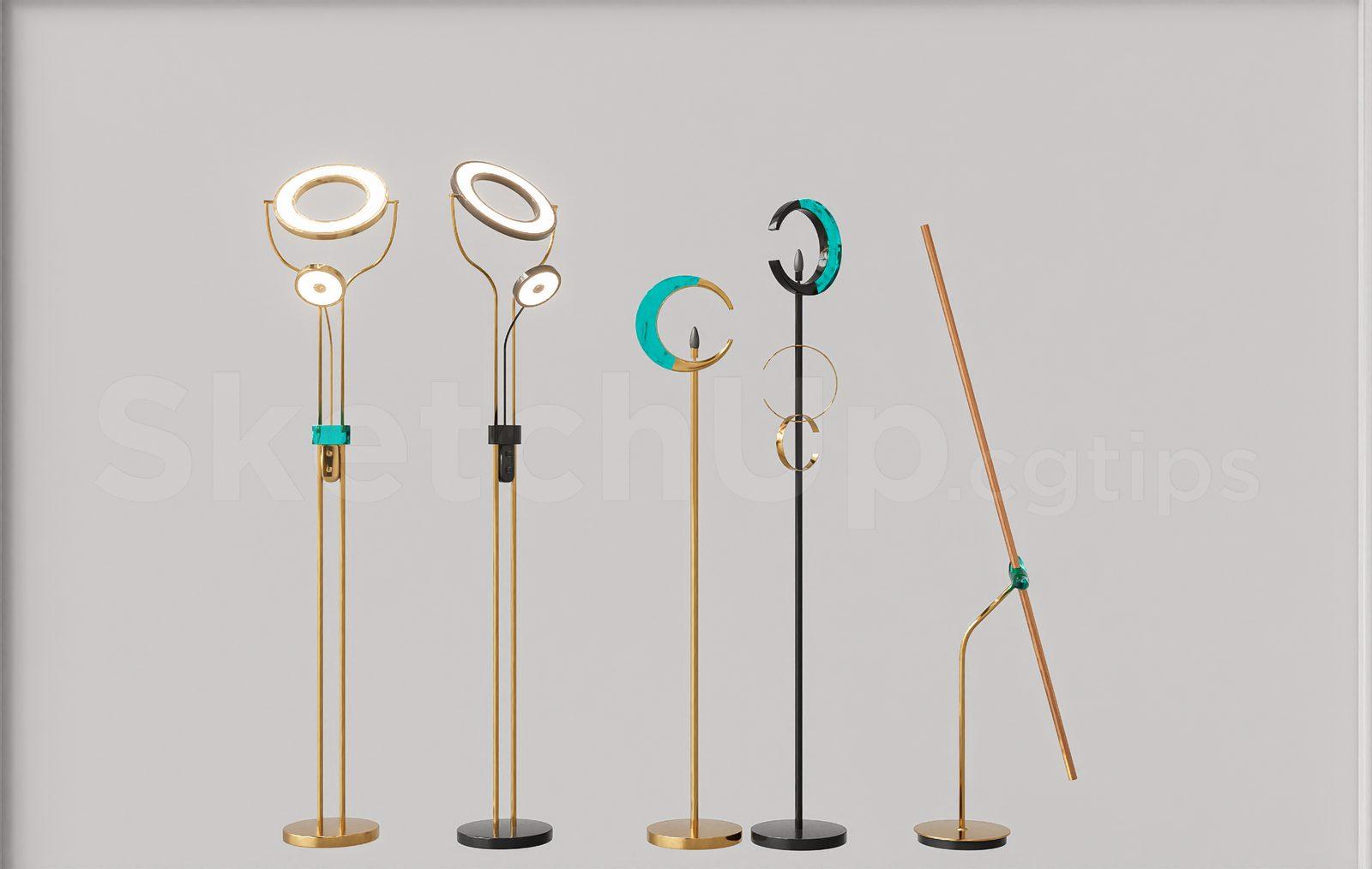 Floor Lamp Model Download for Interior Projects