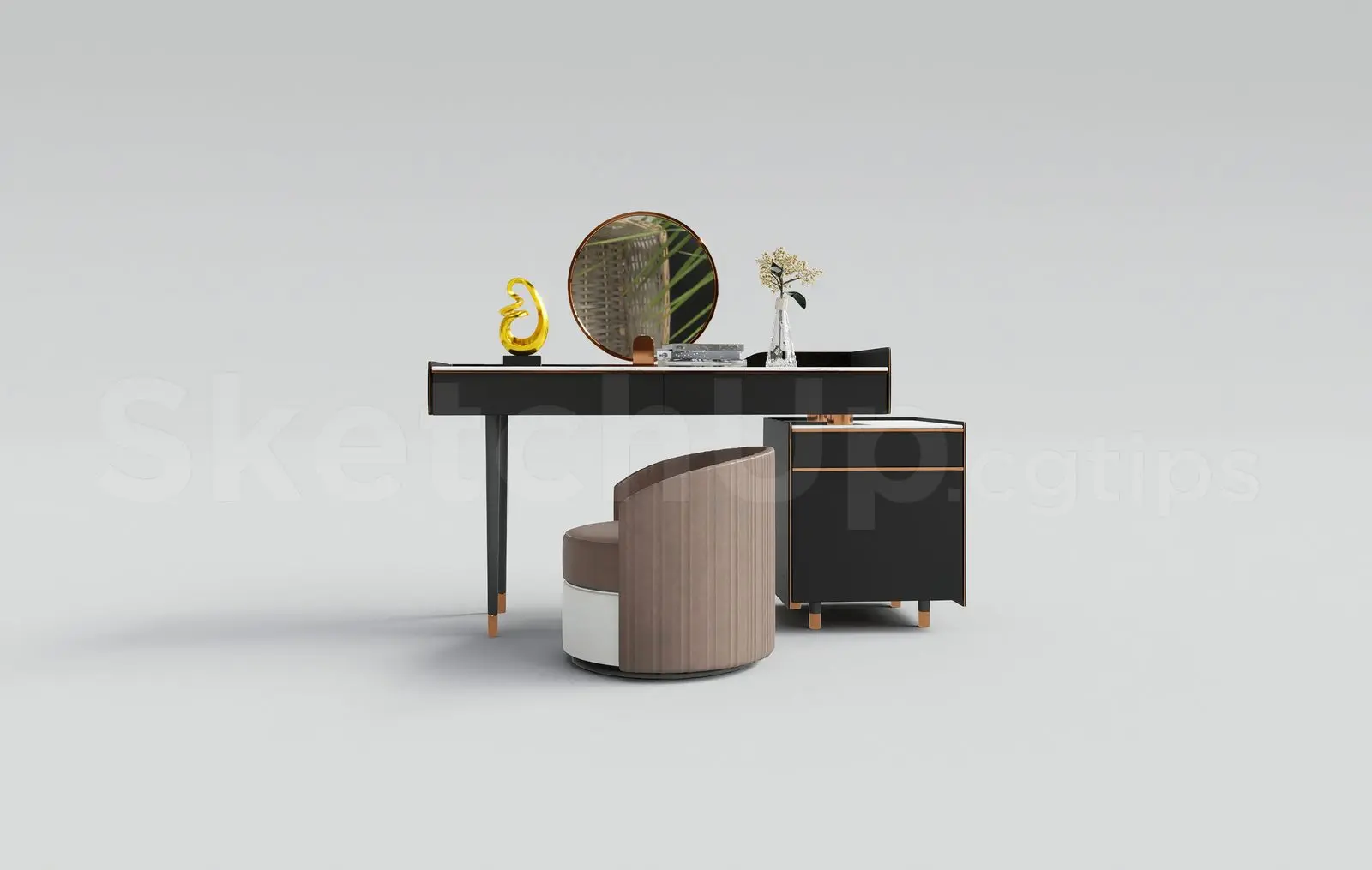 Makeup Table — preview 1 (cgtips)