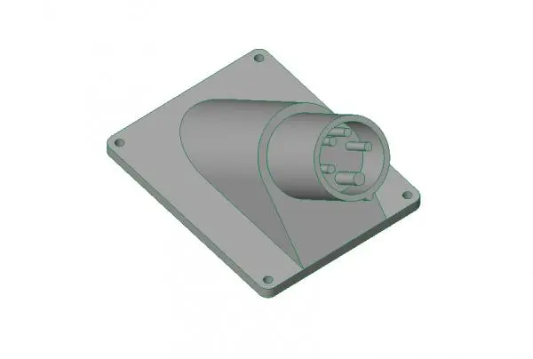 Industrial Socket Unswitched