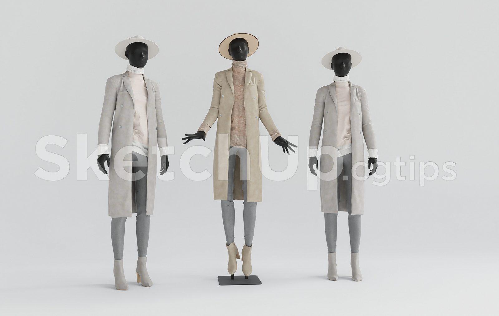 A Mannequin For Fashion Clothing