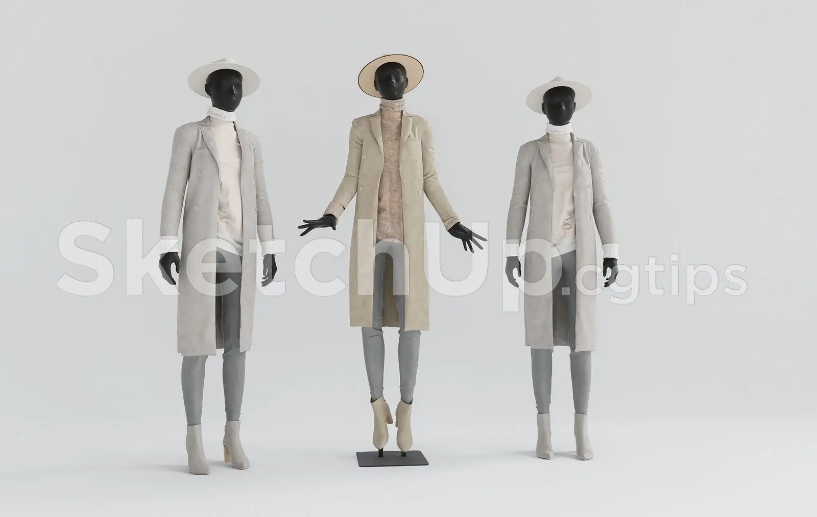 A Mannequin For Fashion Clothing