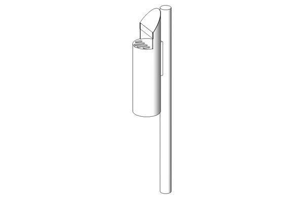 Cigarette Butt Receptacle