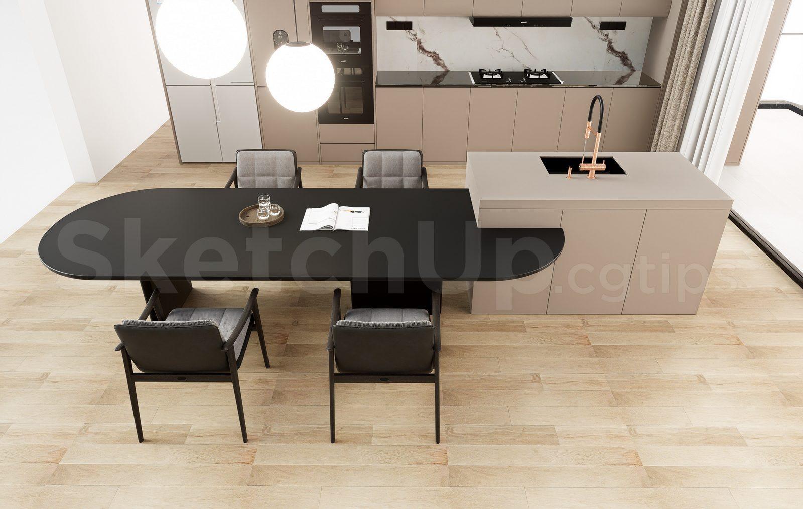 Kitchen Island — preview 1 (cgtips)