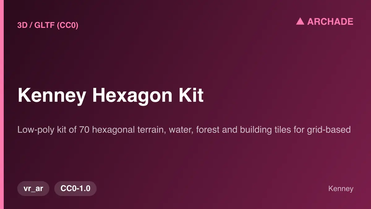Kenney Hexagon Kit