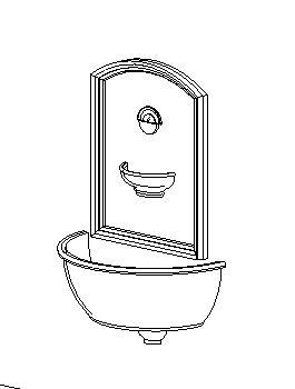 Wall-Based Fountain