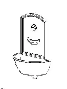 Wall-Based Fountain