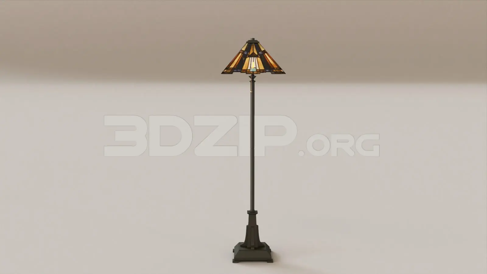 Floor Lamp — preview 1 (3dzip)