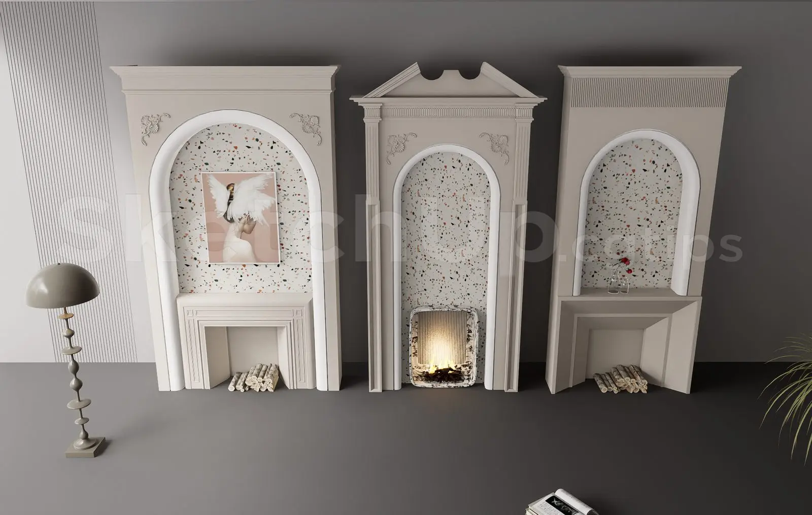 Fireplace — preview 1 (cgtips)