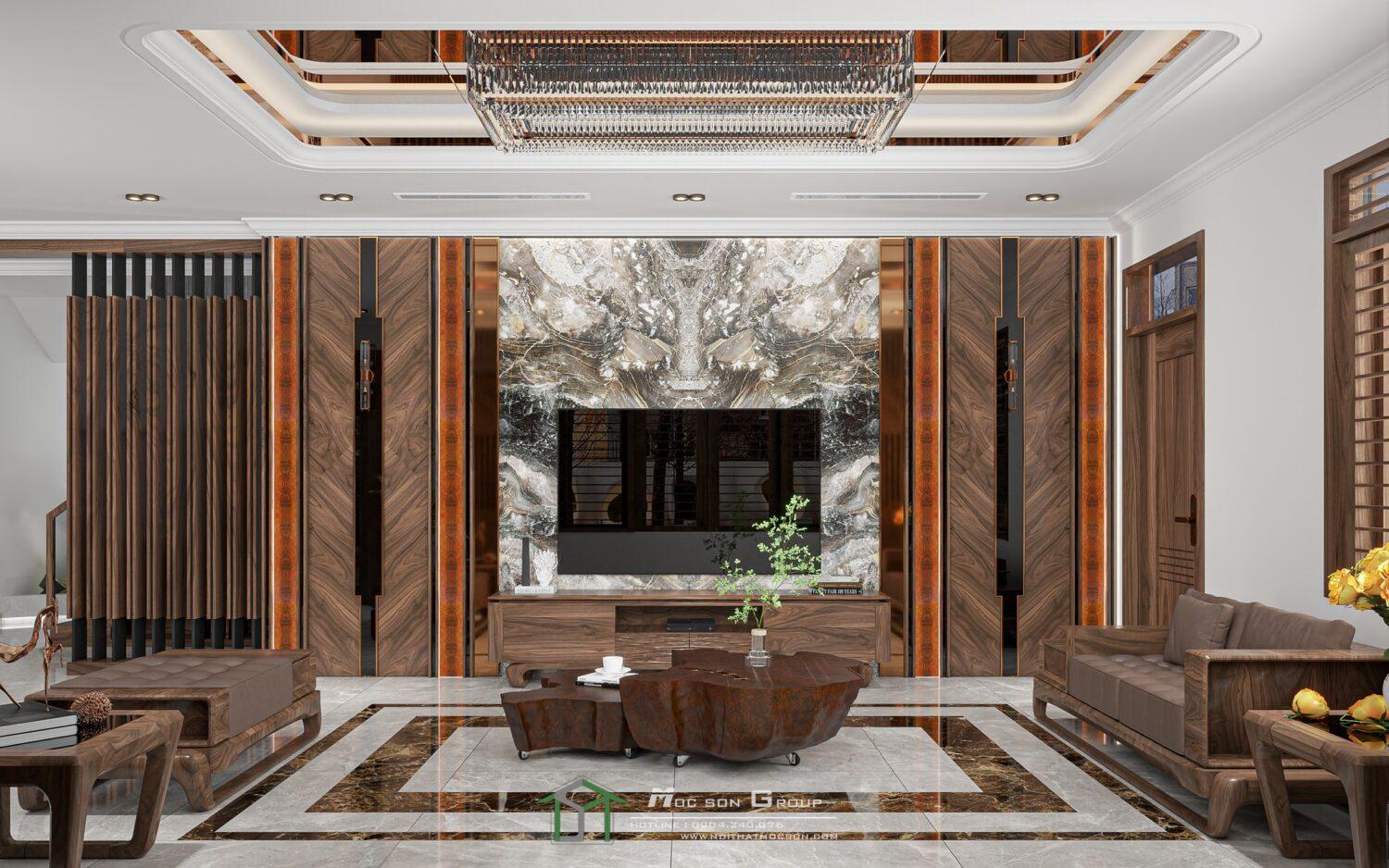 Living Room – Kitchen Interior