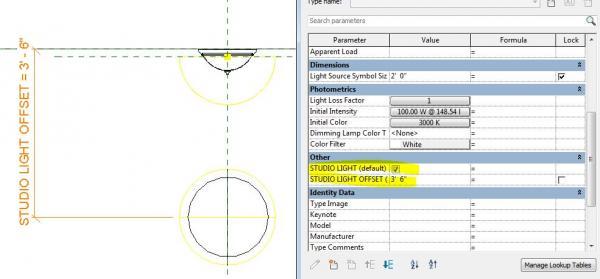 Round Flush Mount Ceiling Light Fixture
