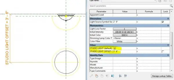 Round Flush Mount Ceiling Light Fixture
