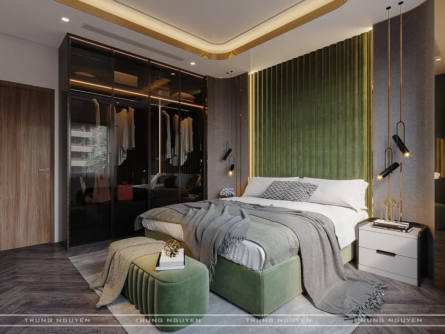 Interior Scenes Model Bedroom 600