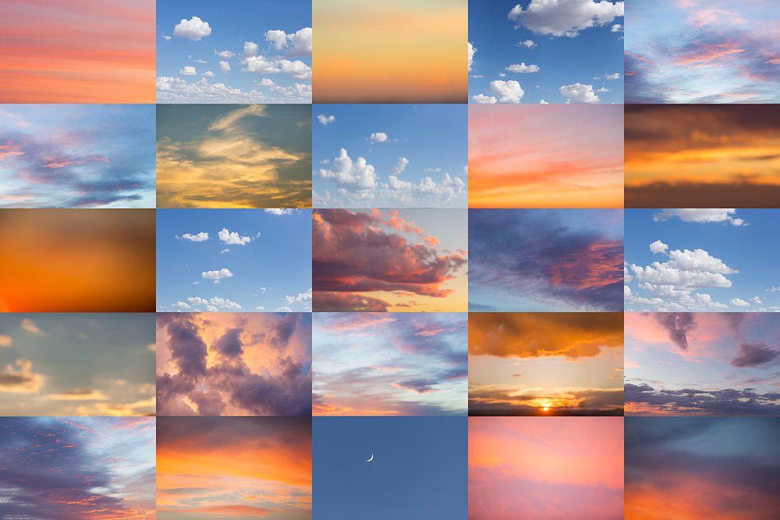 50 HQ Skies textures