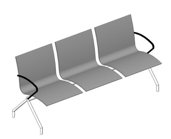 Waitiing Room Seat - 3St