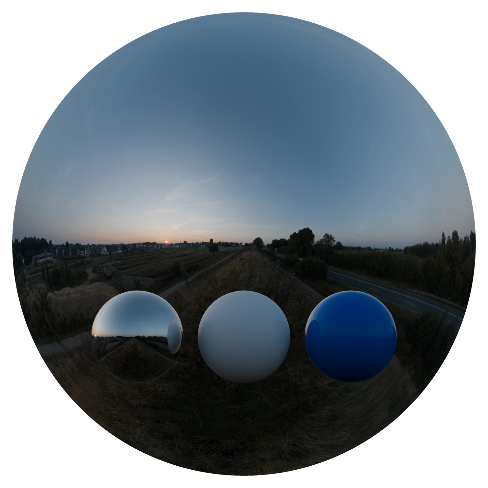 Evening Sky HDRI 002 A