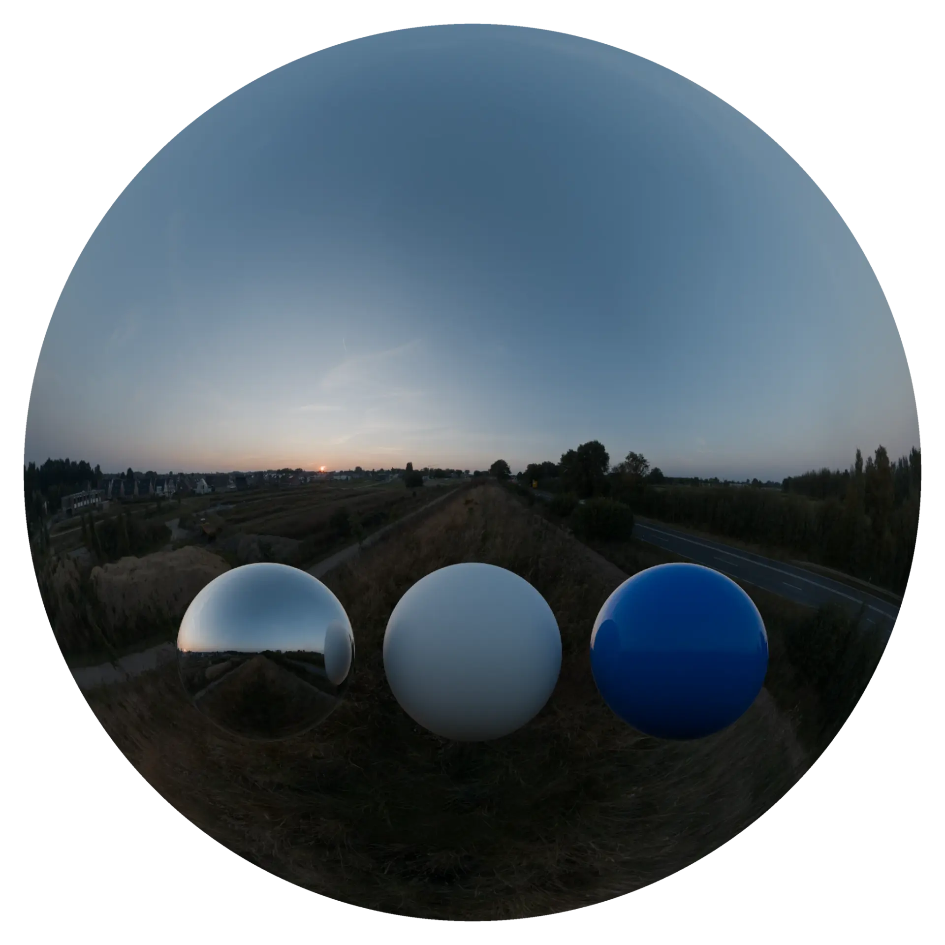 Evening Sky HDRI 002 A