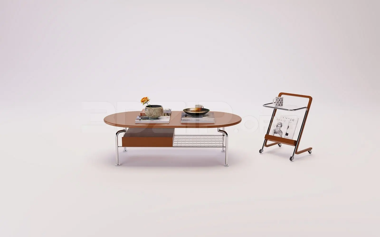 Tea Table Model for Interior Design