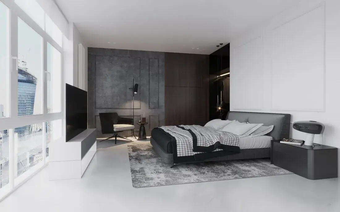 Interior Scenes Model Bedroom 342