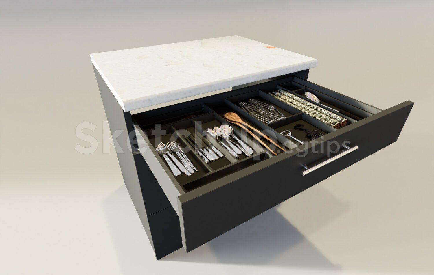 Plates, chopsticks, spoons, and kitchen utensils