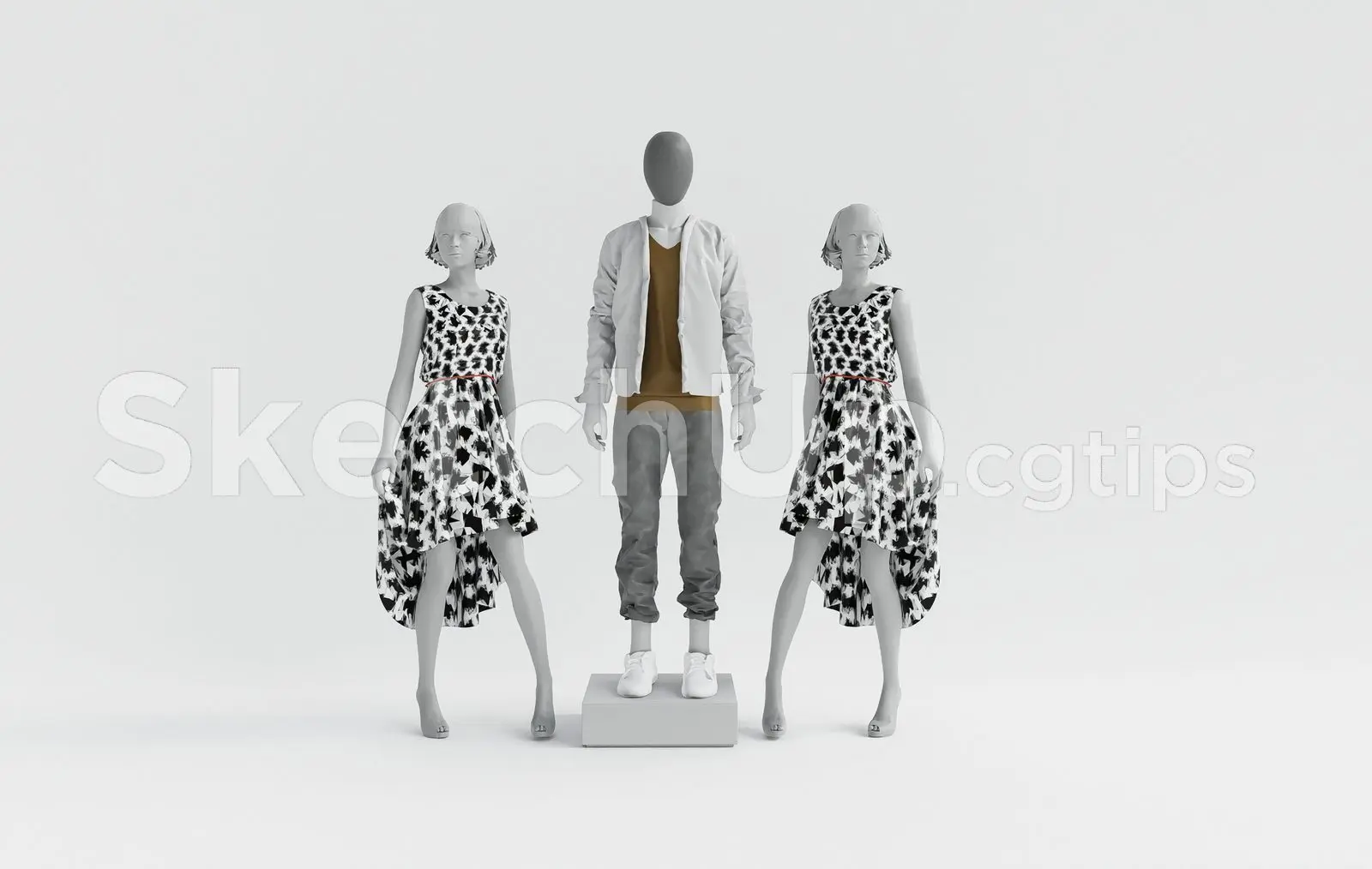 A Mannequin For Fashion Clothing