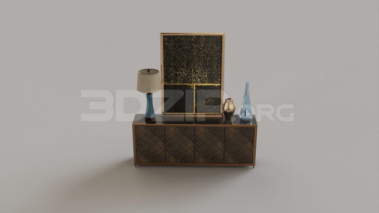 TV Cabinet — preview 1 (3dzip)