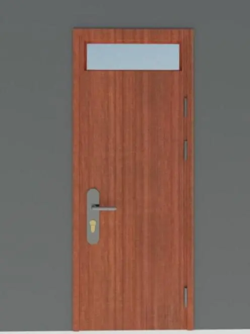 Parametric Door with Glass Light