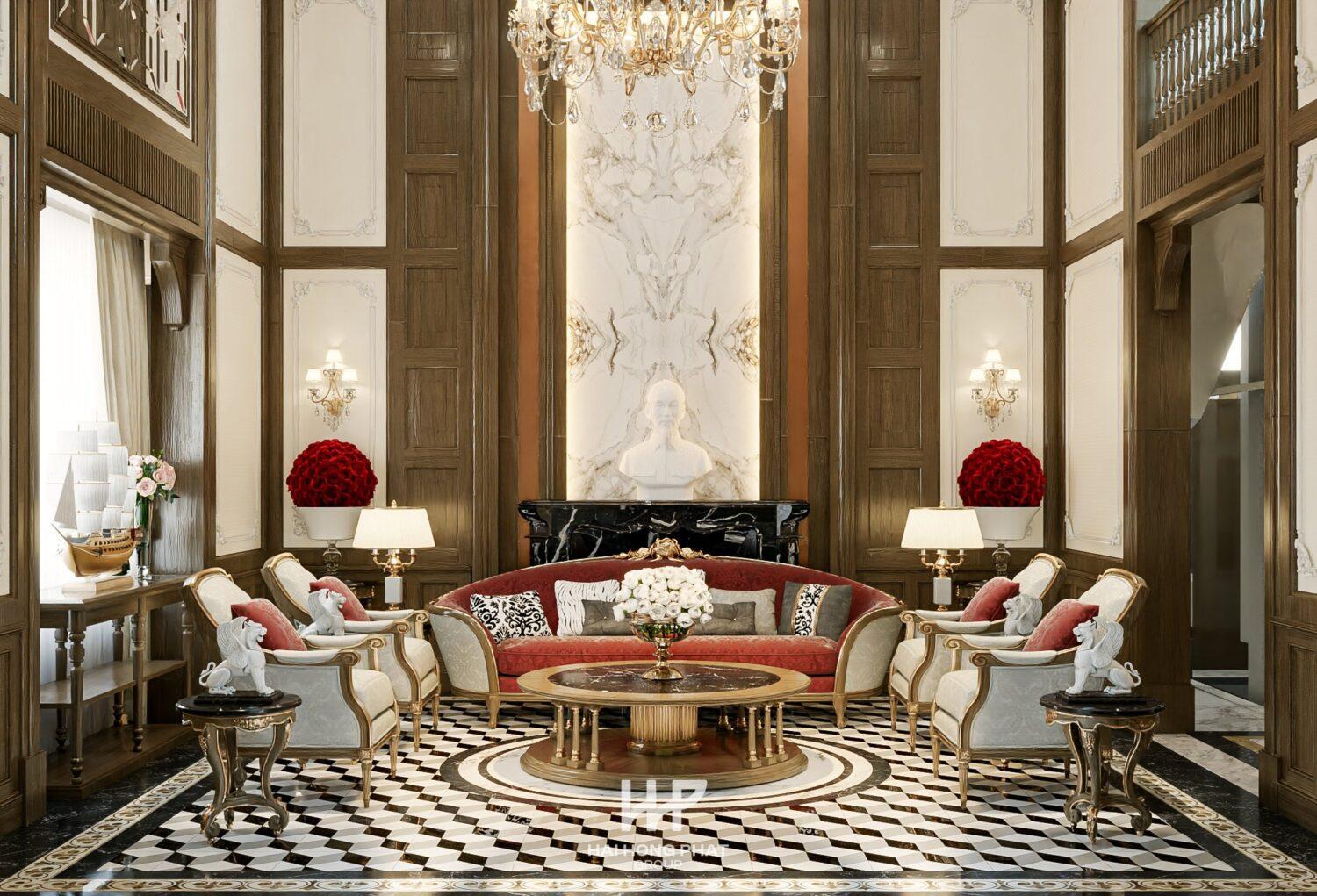 Classic Living Room Interior