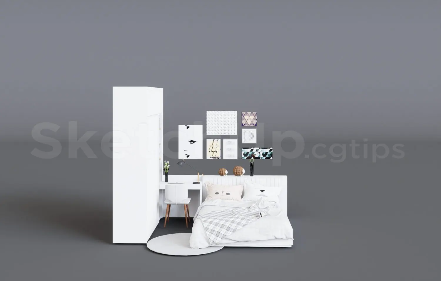Bed — preview 1 (cgtips, CC0)