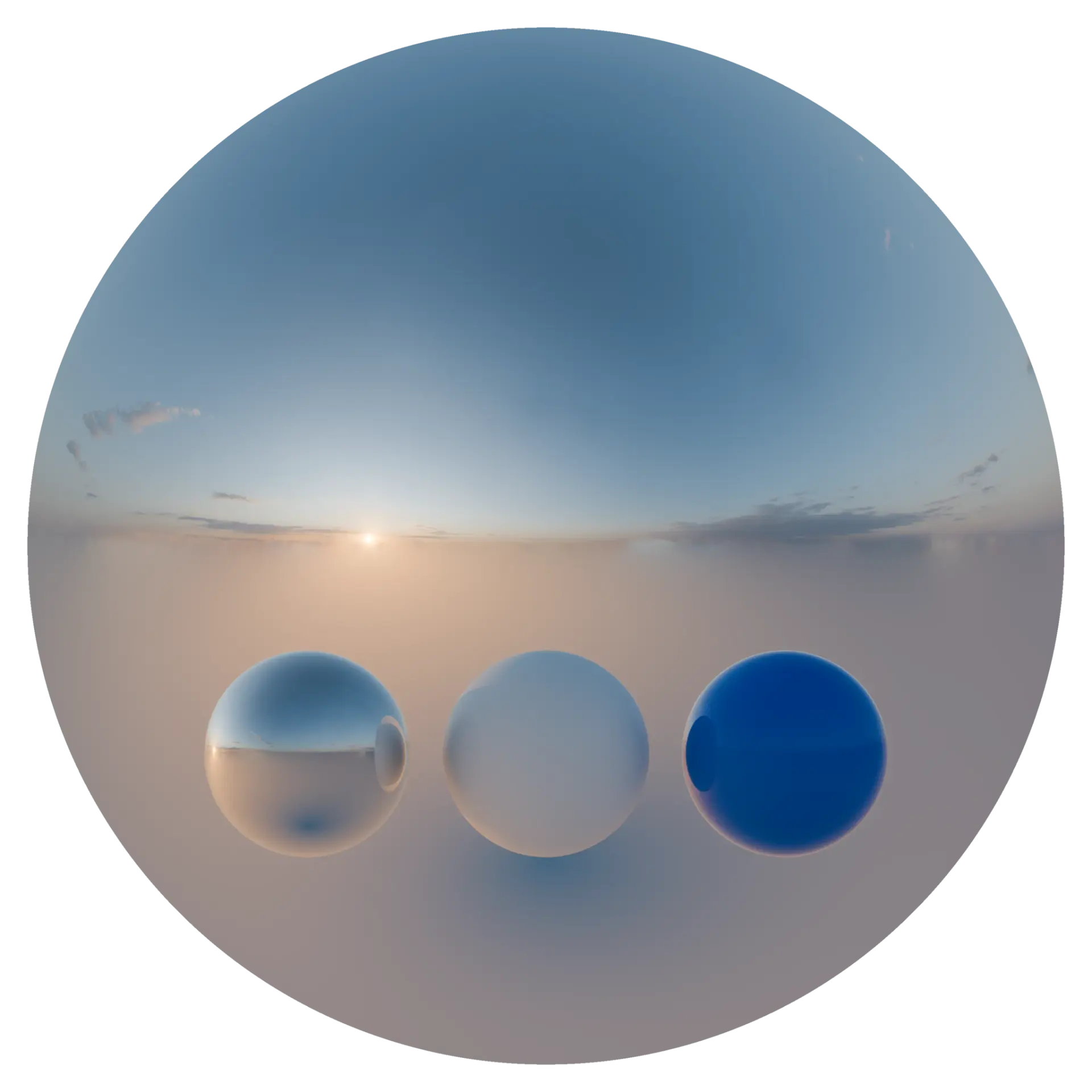Evening Sky HDRI 009 B