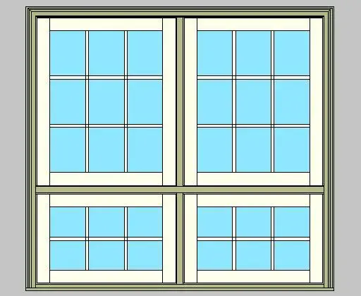 Kolbe Ultra Series Push-out Awning Combination 2-Wide x 2-High Units