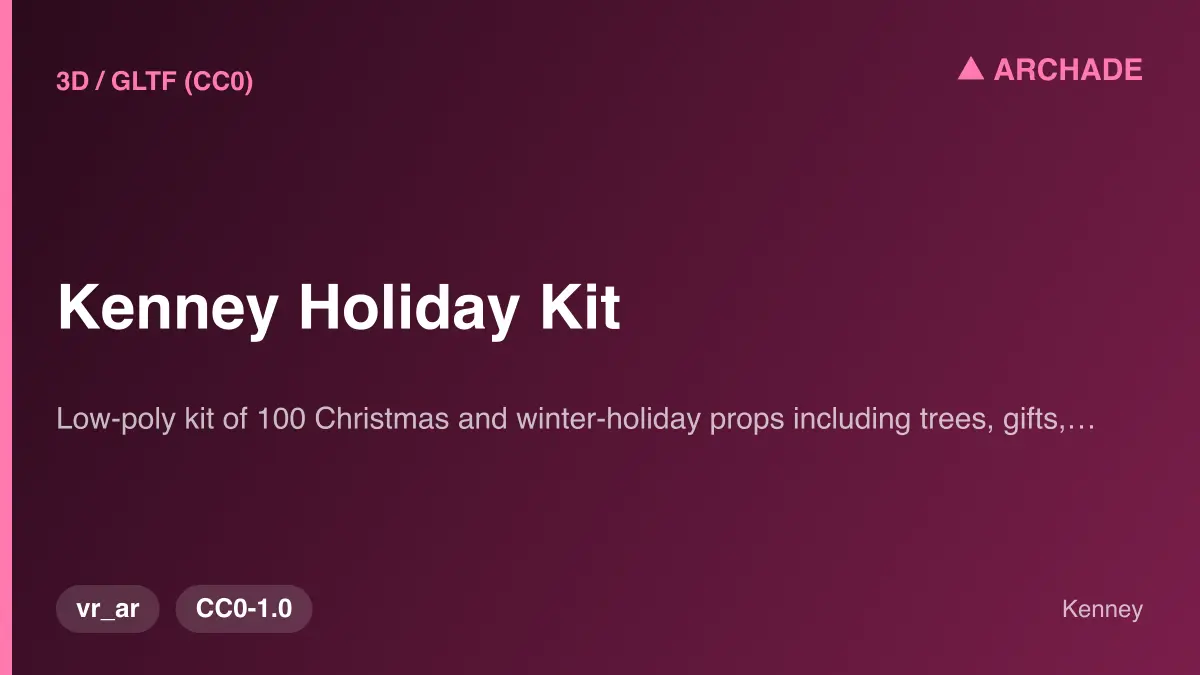 Kenney Holiday Kit