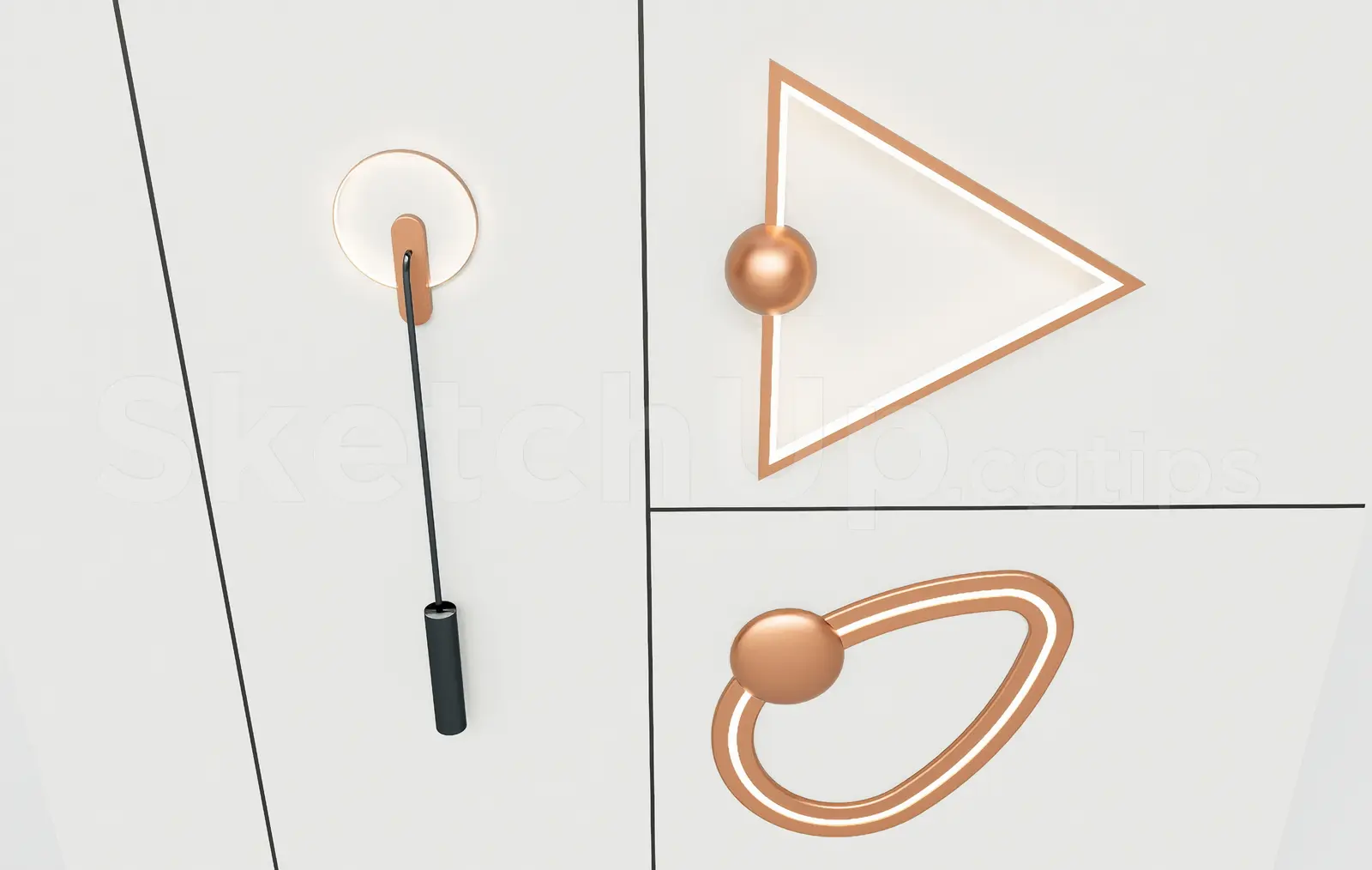 Wall Light — preview 1 (cgtips)