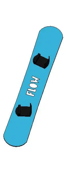 Snowboard — preview 1, by NickDress (RevitCity, CC0)