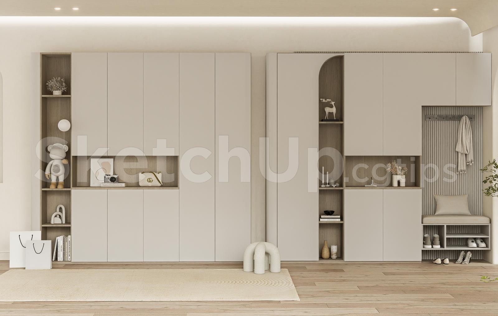 Luxury Modern Closet Cabinet Design