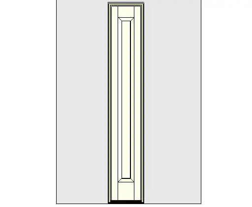 Kolbe Ultra Series Outswing Entrance Sidelite 1-Panel Sash Standard Sill Units — preview 1, by Kolbe (RevitCity, CC0)