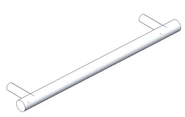 Cabinet Pull Handle - Parametric