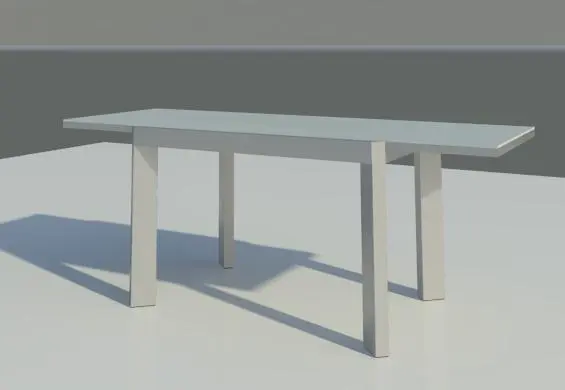 Parametric table — preview 1, by Arch. Diego Frassati (RevitCity, CC0)