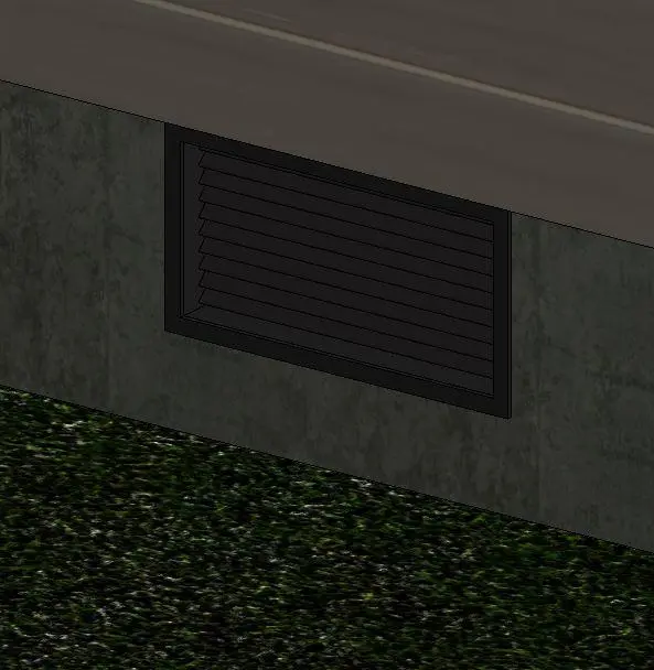Foundation Vent 8x16